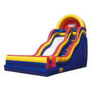 inflatable dry slide